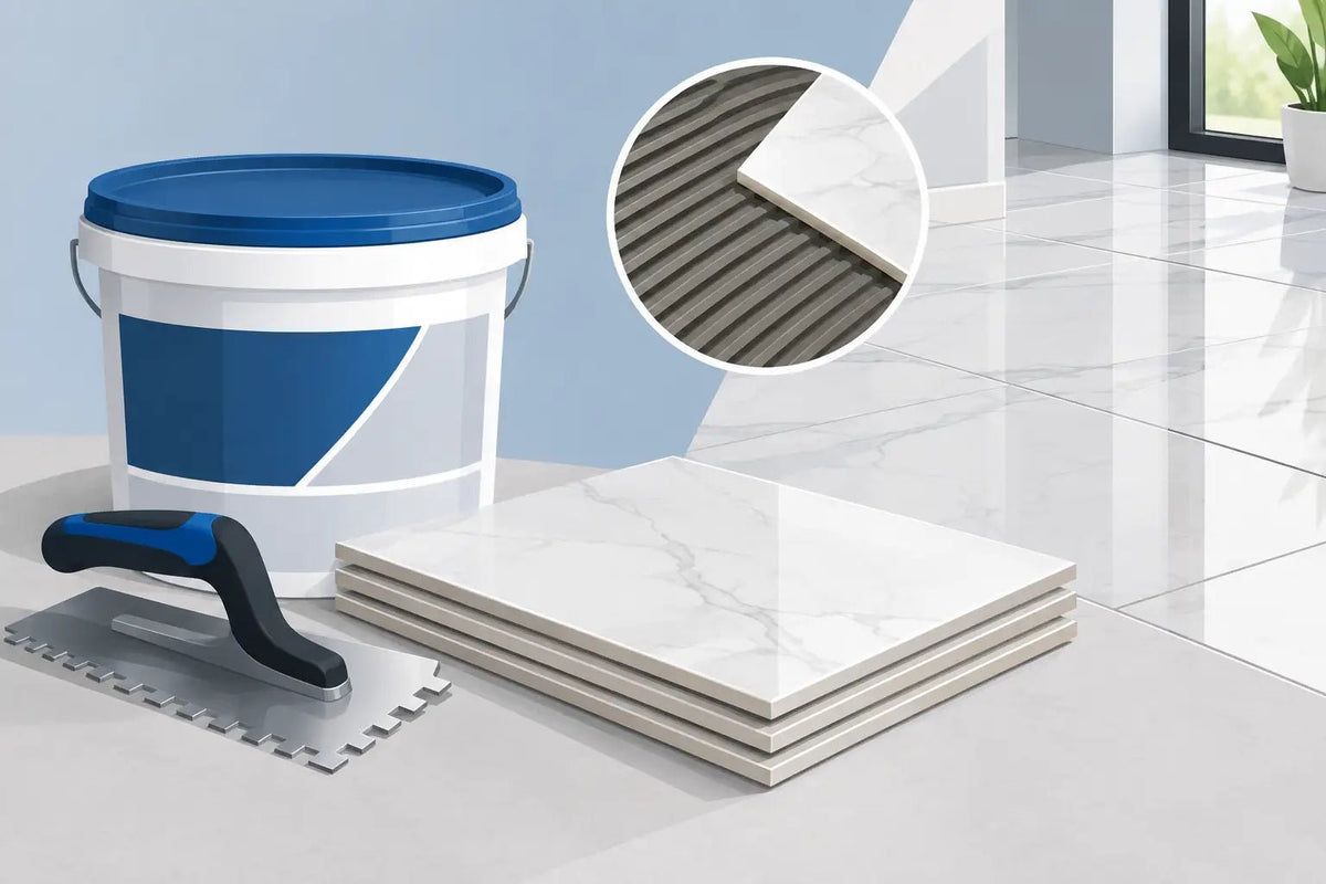 Best Adhesive for Porcelain Tiles Explained - FMV TILES & BATHROOMS