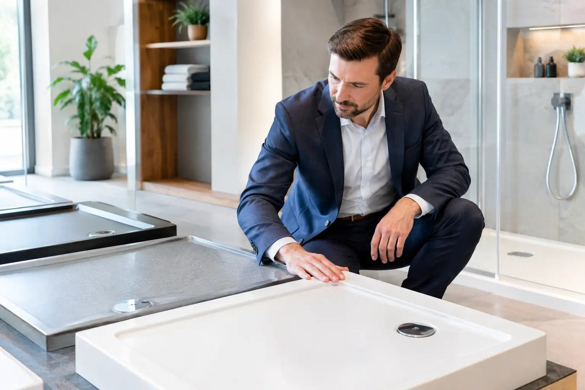 Best Shower Tray Material for Your Bathroom - FMV TILES & BATHROOMS
