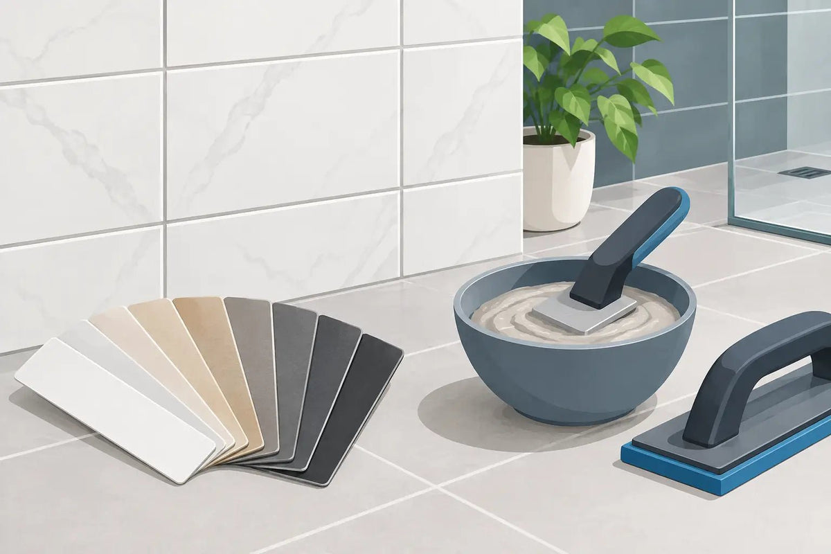 How to Choose Tile Grout for a Lasting Finish - FMV TILES & BATHROOMS