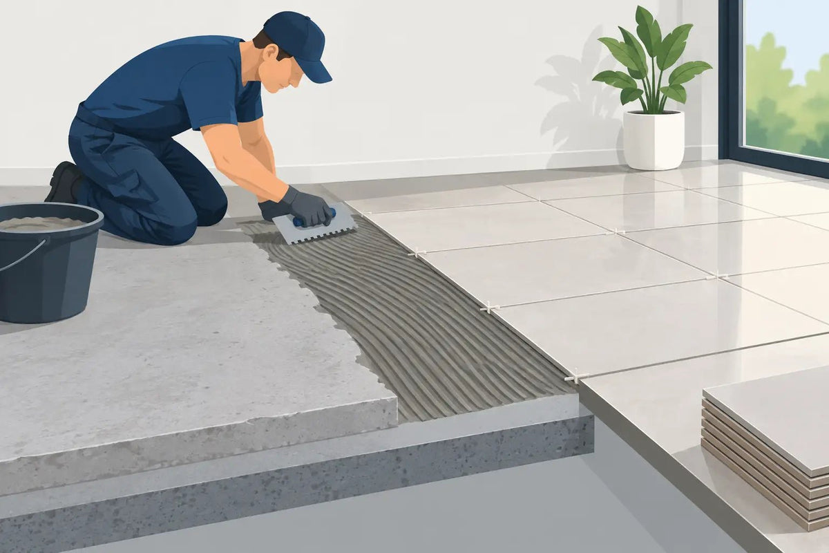 How to Tile Over Screed for a Lasting Finish - FMV TILES & BATHROOMS