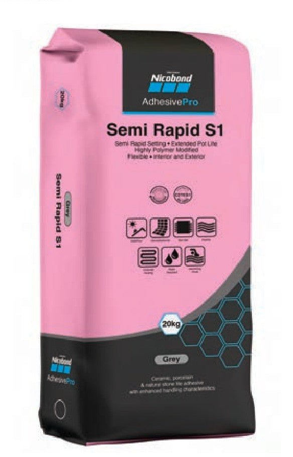 Rapid Set tile adhesive - FMV TILES & BATHROOMS