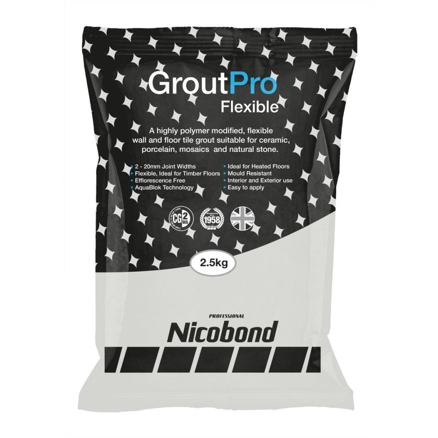 Tile Grout - Nicobond - FMV TILES & BATHROOMS