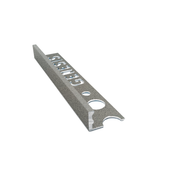 Genesis - Aluminium Straight Edge Tile Trim - GRANITE