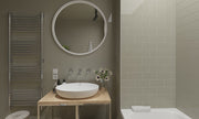 Flat Metro Tiles, Gloss Olive Ceramic Wall Tile 200x100mm