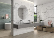 Infinity White Marble Polished Porcelain Floor and Wall