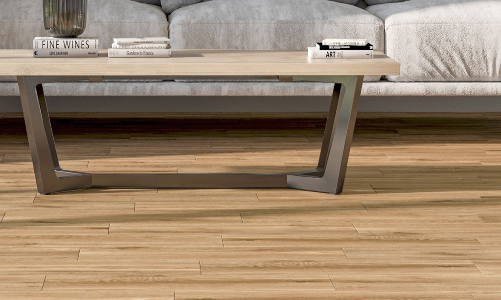 Living Wood Effect Porcelain Wall & Floor Tile 200x650mm