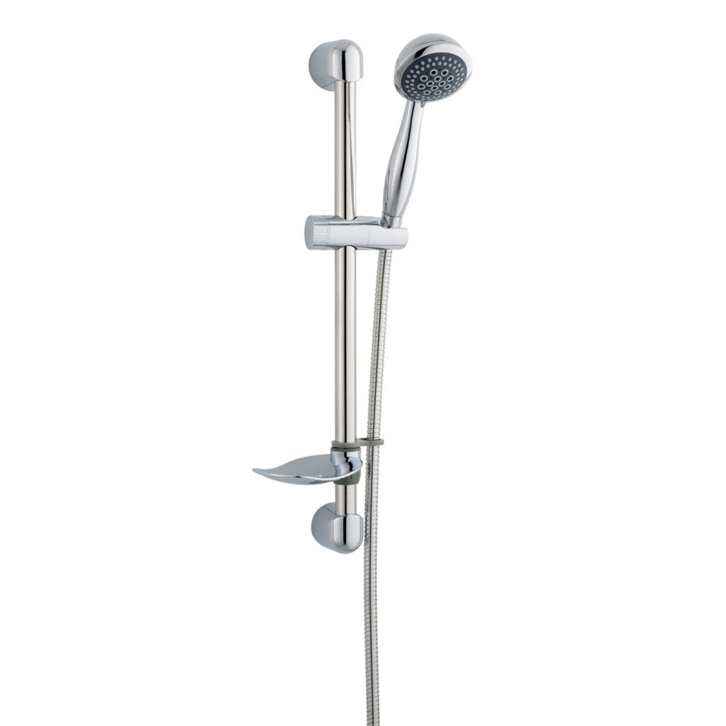 Quadro Long Lever Thermostatic Shower with Silhouette Shower Kit