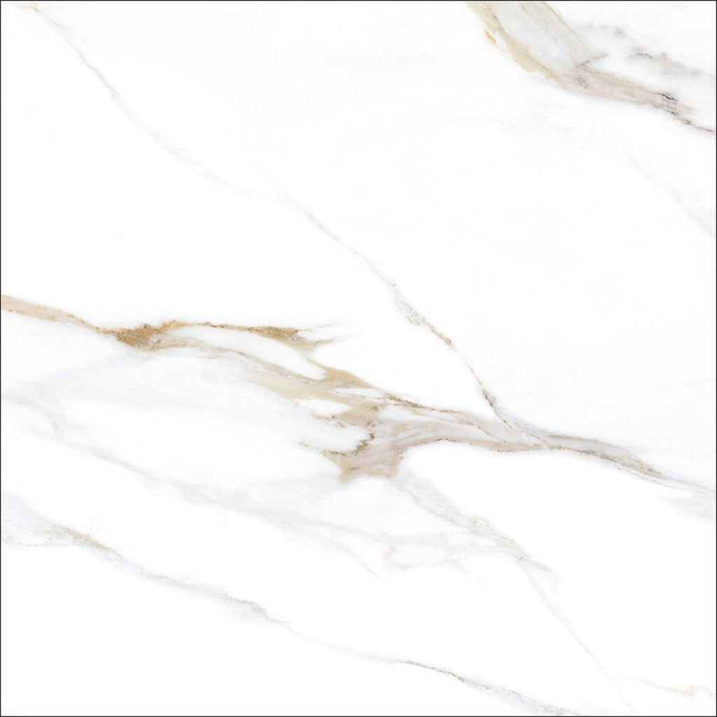Infinity Calacatta Gold ( Natural OR Polished ) Porcelain Floor and Wall Tile