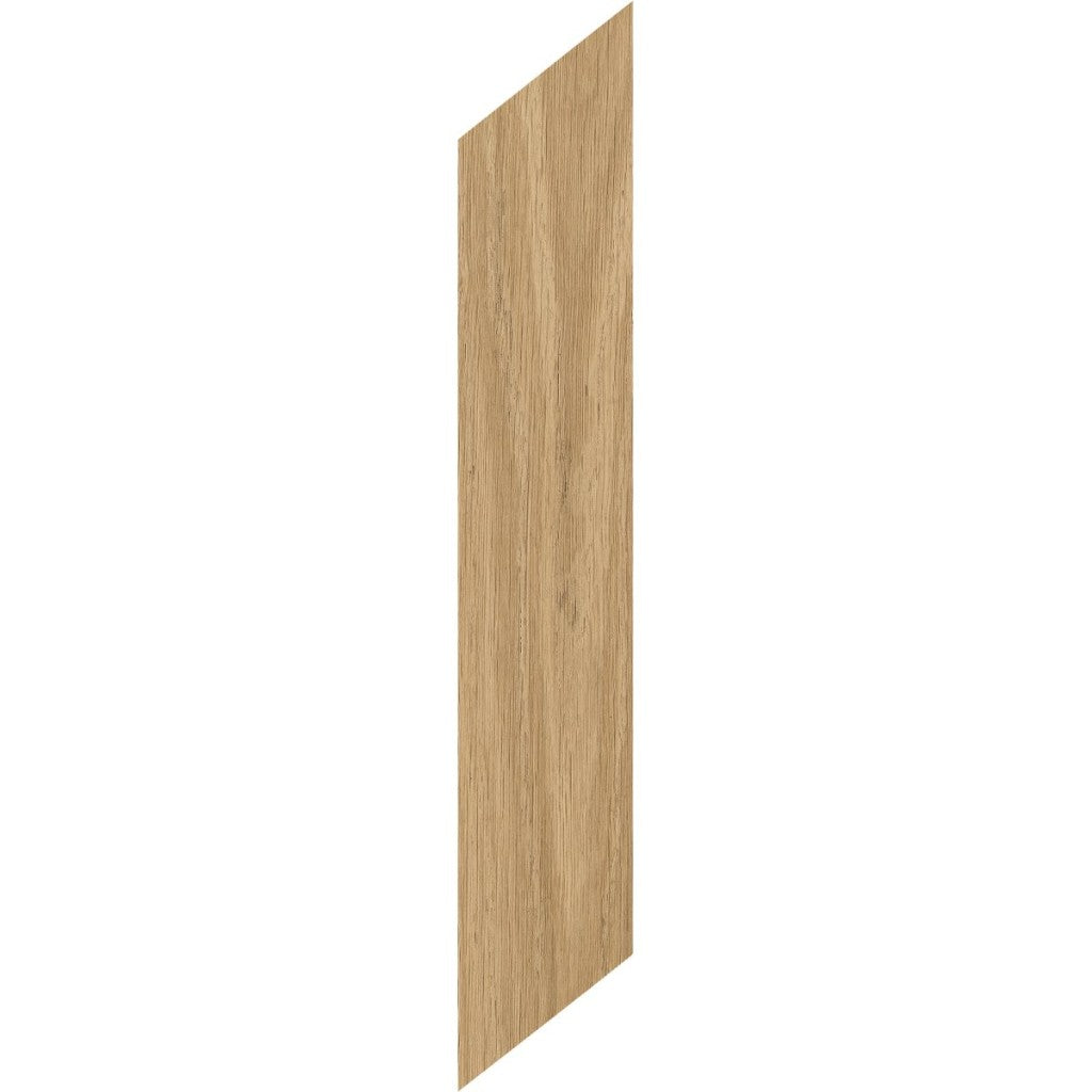 Honey Wood Chevron Mix Porcelain Floor and Wall Tile 75x407mm