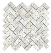 Imperial Trevi Herringbone Mosaic Porcelain Floor and Wall Tile 305x305mm