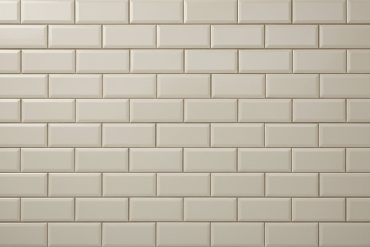 Synergy Metro Underground Bevel Ceramic Wall Tile 100x300mm
