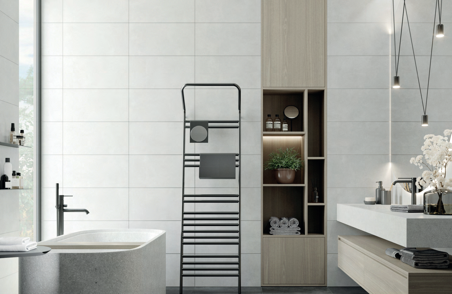 Lyon Ceramic Wall Tiles 300x600x9mm