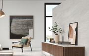 Melia Perla Grey Stone Porcelain Floor and Wall Tile 304x608mm