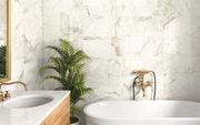 Oslo White Ceramic Wall Tiles 270x420mm