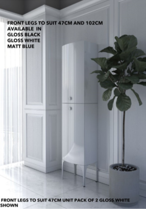 Wimborne Front Legs To Suit Units Pack Of 2