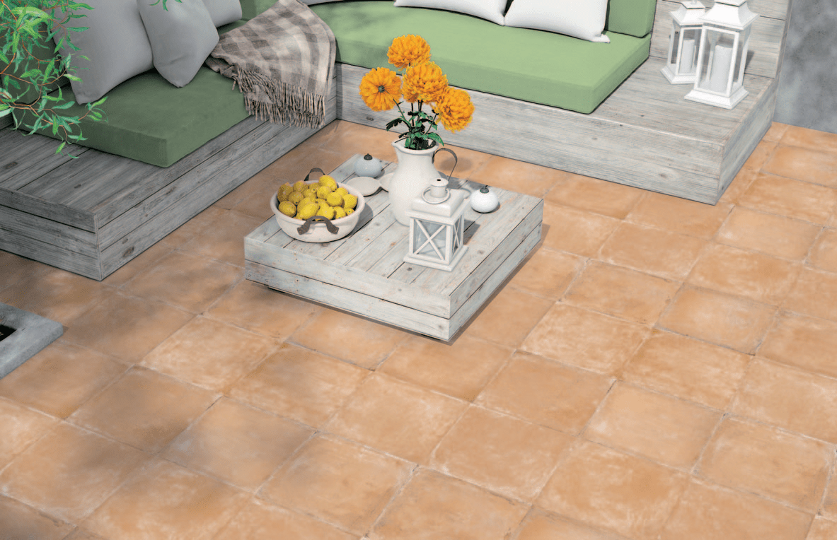 Alcora Cotto Anti-Slip Porcelain Wall and Floor Tile 333x333mm - FMV TILES & BATHROOMS