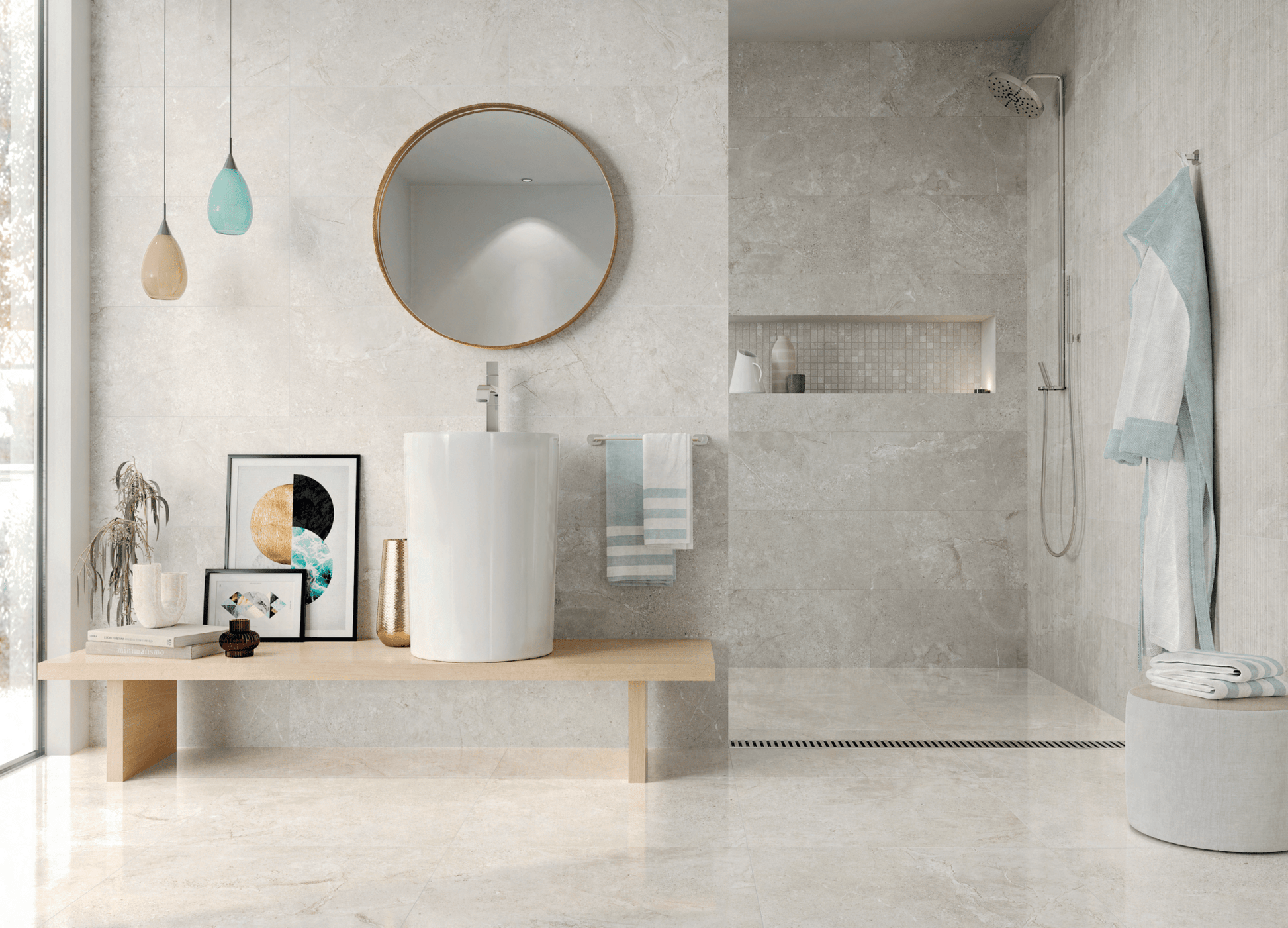 Arcadia Rectified Ceramic / Porcelain Wall and Floor Tile Various Sizes & Colours - FMV TILES & BATHROOMS