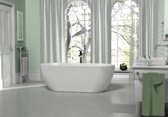 Arlington White Baths Including Waste - FMV TILES & BATHROOMS