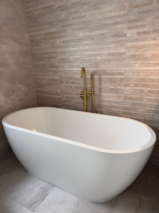 Arlington White Baths Including Waste - FMV TILES & BATHROOMS