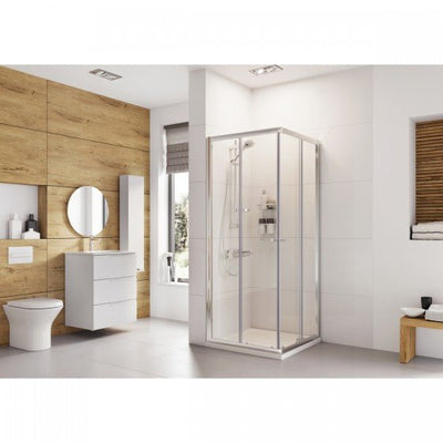 Astro Two Corner Entry Doors