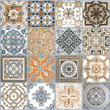 Casablanca Porcelain Wall & Floor Tiles 442x442x10mm Various Colours - FMV TILES & BATHROOMS