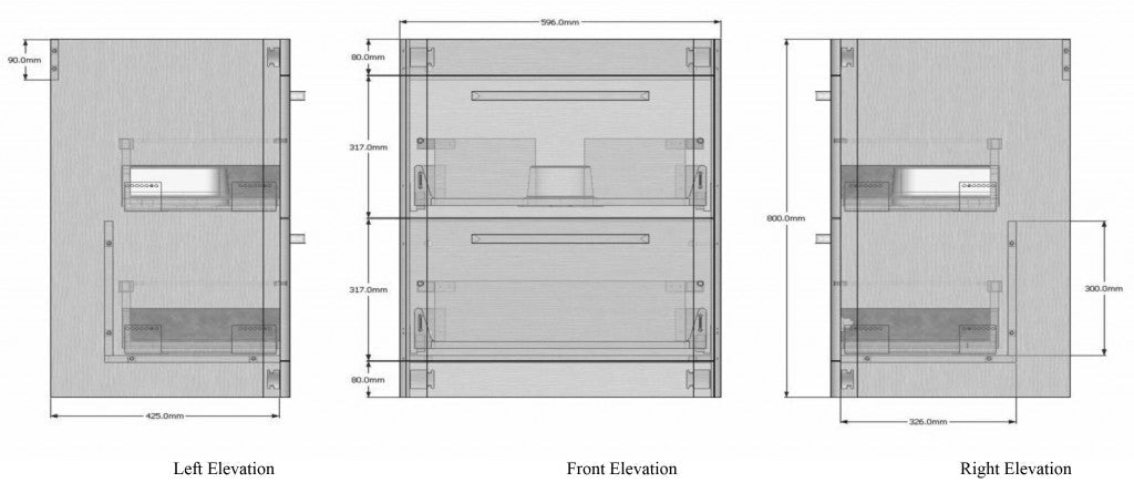 Cuban Vanity Units With Basin - FMV TILES & BATHROOMS