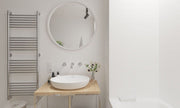 Flat Metro Tiles, Matt White Ceramic Wall Tile 200x100mm - FMV TILES & BATHROOMS