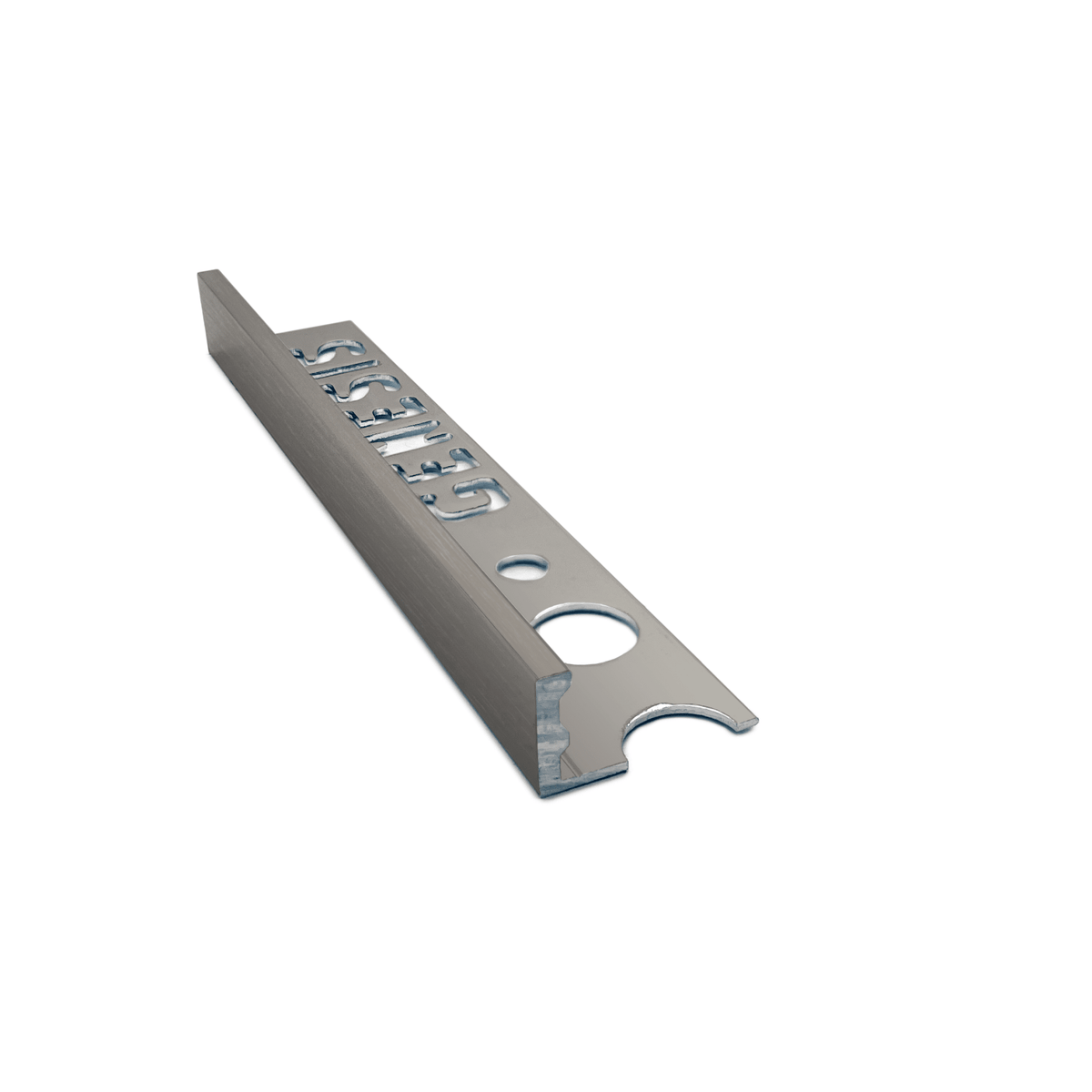 Genesis - Aluminium Straight Edge Tile Trim - NORDIC STONE - FMV TILES & BATHROOMS