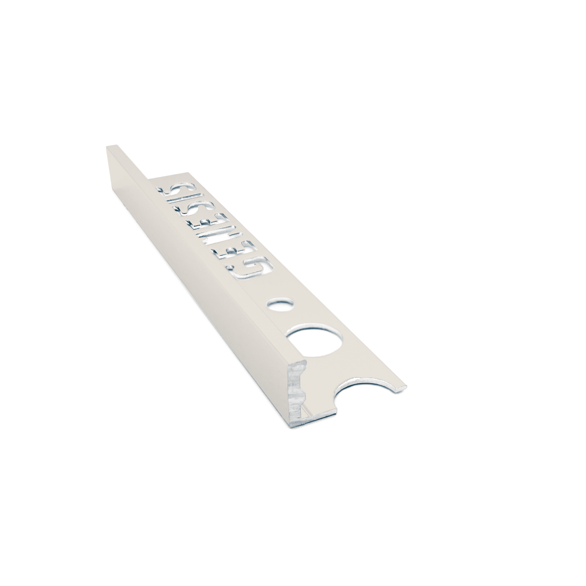 Genesis - Aluminium Straight Edge Tile Trim - SAND - FMV TILES & BATHROOMS