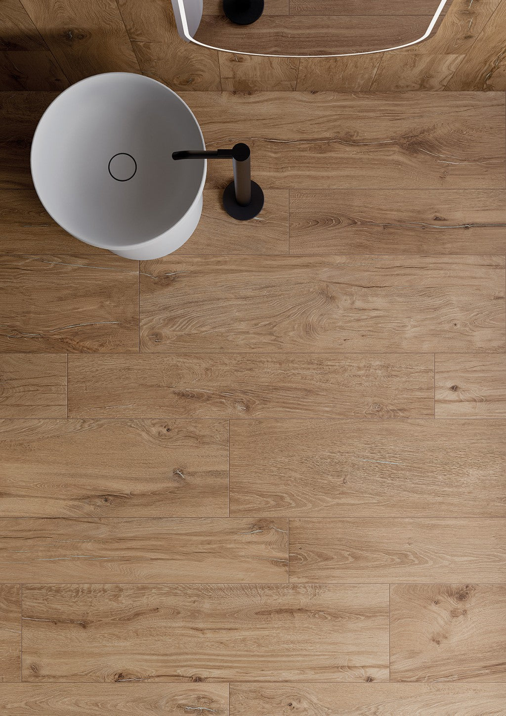 Honey Wood Porcelain Floor and Wall Tile 200x1200mm - FMV TILES & BATHROOMS