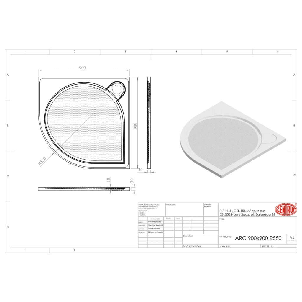 Illusion Low Profile Shower Trays Square / Rectangular / Quadrant - FMV TILES & BATHROOMS