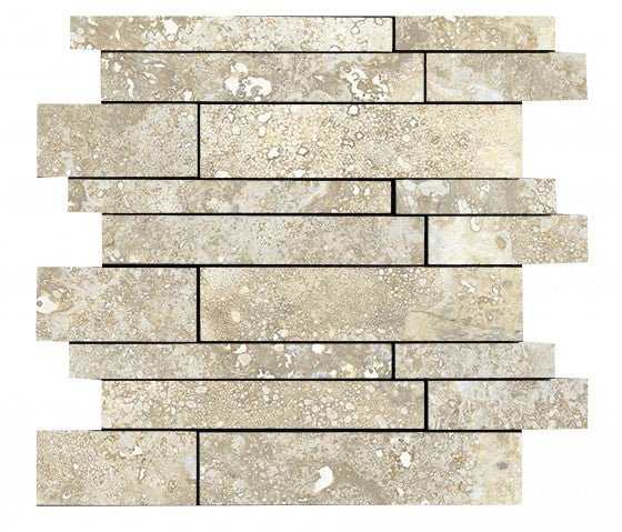 Imperial Navona Muretto Mosaic Porcelain Floor and Wall Tile 300x300mm - FMV TILES & BATHROOMS
