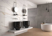 Infinity Calacatta Gold ( Natural OR Polished ) Porcelain Floor and Wall Tile - FMV TILES & BATHROOMS