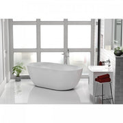 Knightsbridge White Baths Including Waste - FMV TILES & BATHROOMS