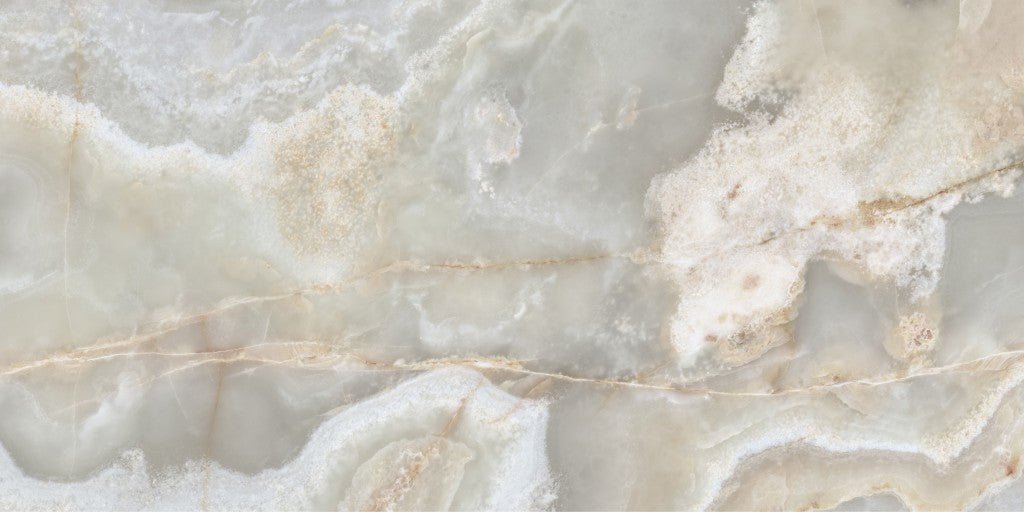 Lavish AG10 Onyx Argento Grey Porcelain Floor and Wall Tile 600x1200x10mm - FMV TILES & BATHROOMS