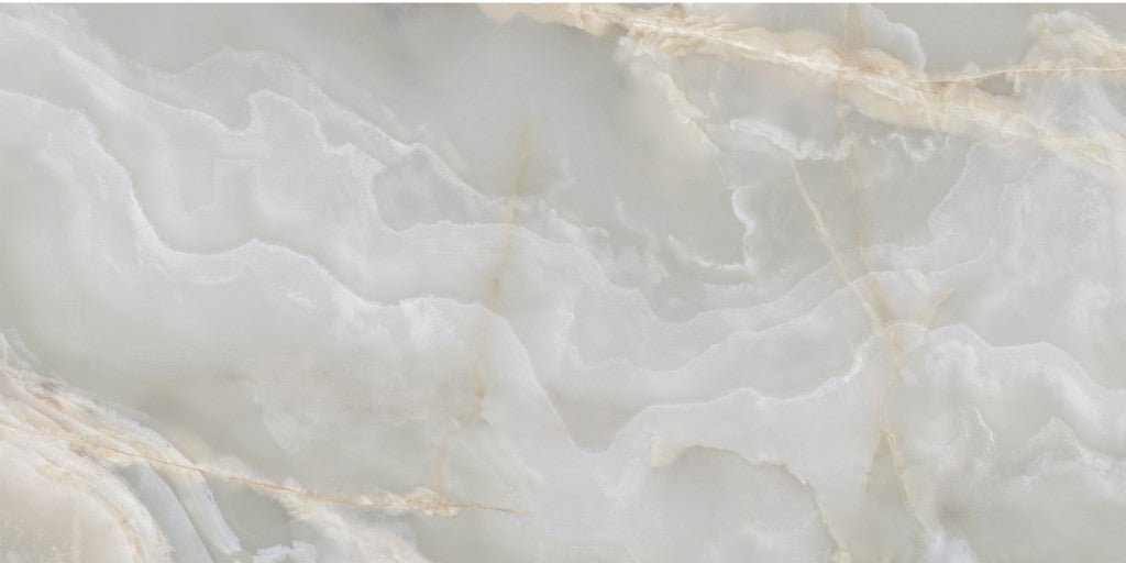 Lavish AG10 Onyx Argento Grey Porcelain Floor and Wall Tile 600x1200x10mm - FMV TILES & BATHROOMS