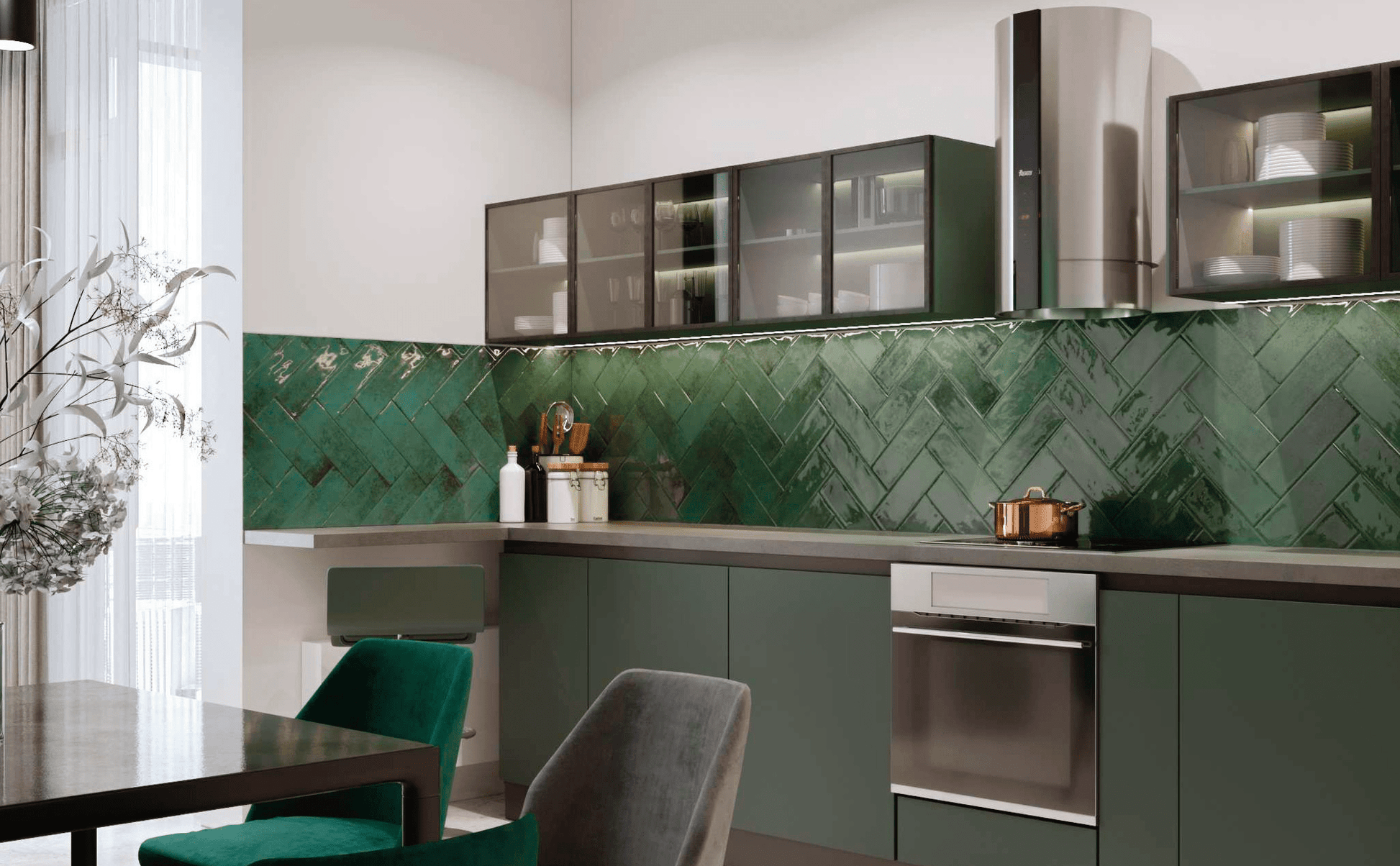 Logan Ceramic Gloss Wall Tiles Various Colours 100x300mm - FMV TILES & BATHROOMS