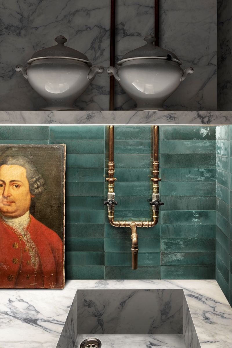 Lume Gloss Porcelain Wall and Floor Tile (Various Colours) 240x60mm - FMV TILES & BATHROOMS