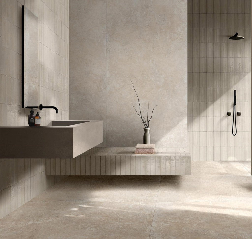 Lume Gloss Porcelain Wall and Floor Tile (Various Colours) 240x60mm - FMV TILES & BATHROOMS