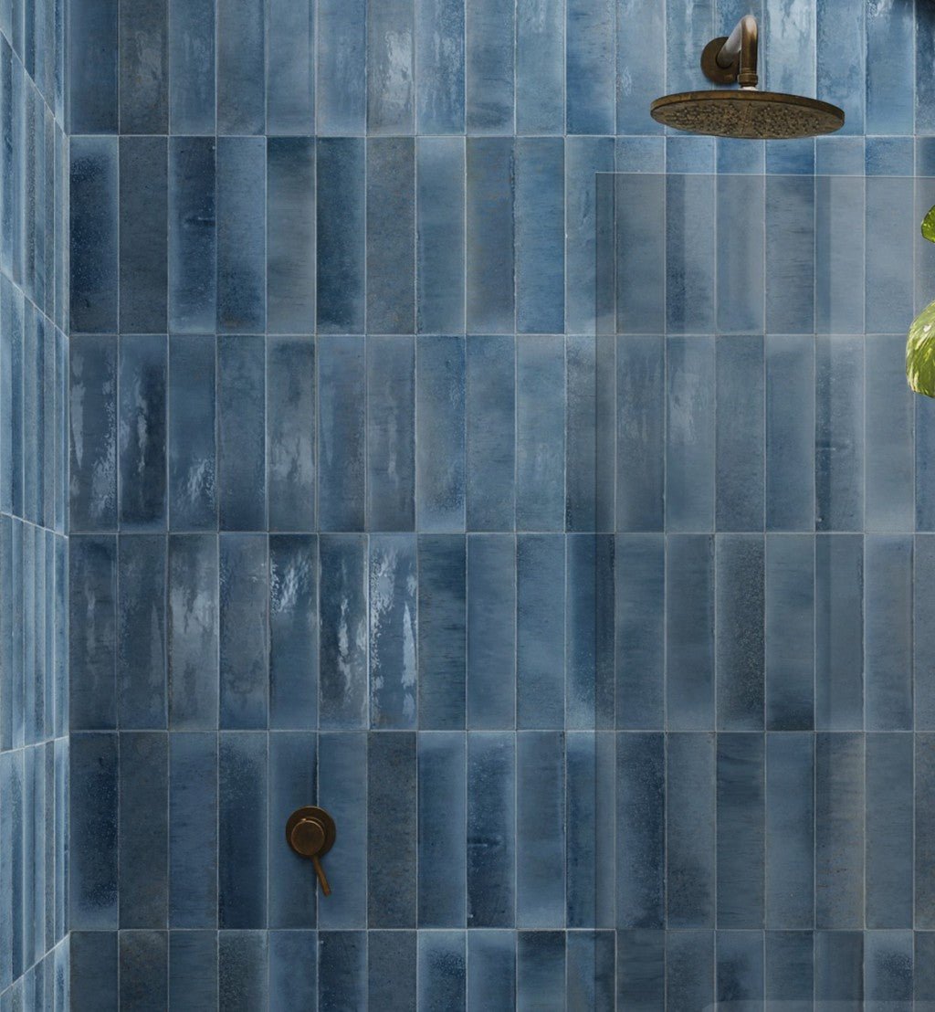 Lume Gloss Porcelain Wall and Floor Tile (Various Colours) 240x60mm - FMV TILES & BATHROOMS