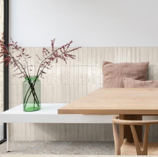 Lume Gloss Porcelain Wall and Floor Tile (Various Colours) 240x60mm - FMV TILES & BATHROOMS