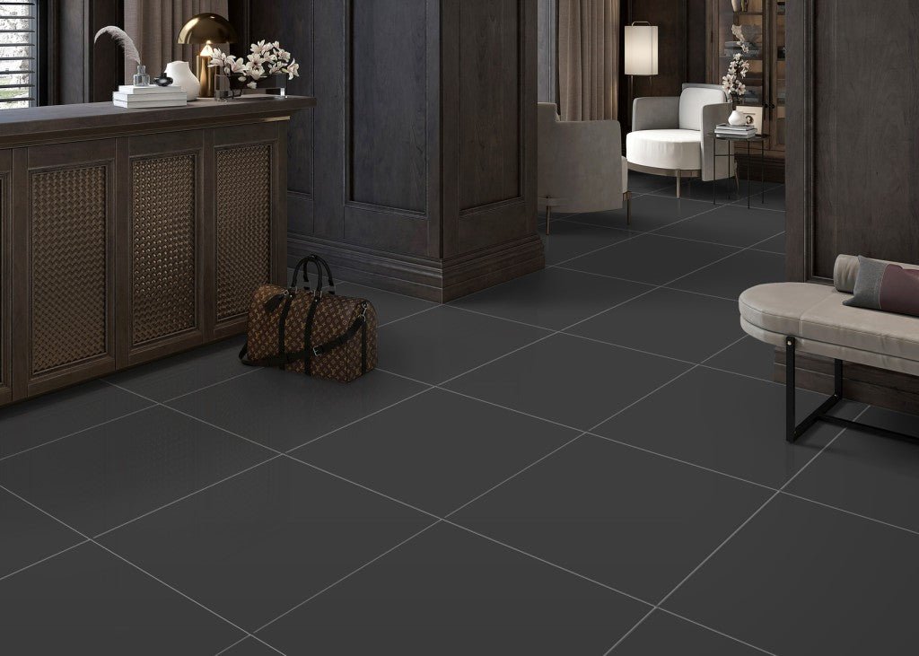 Mystic Porcelain Wall & Floor Tiles Black & White Colours 600×600x10mm - FMV TILES & BATHROOMS