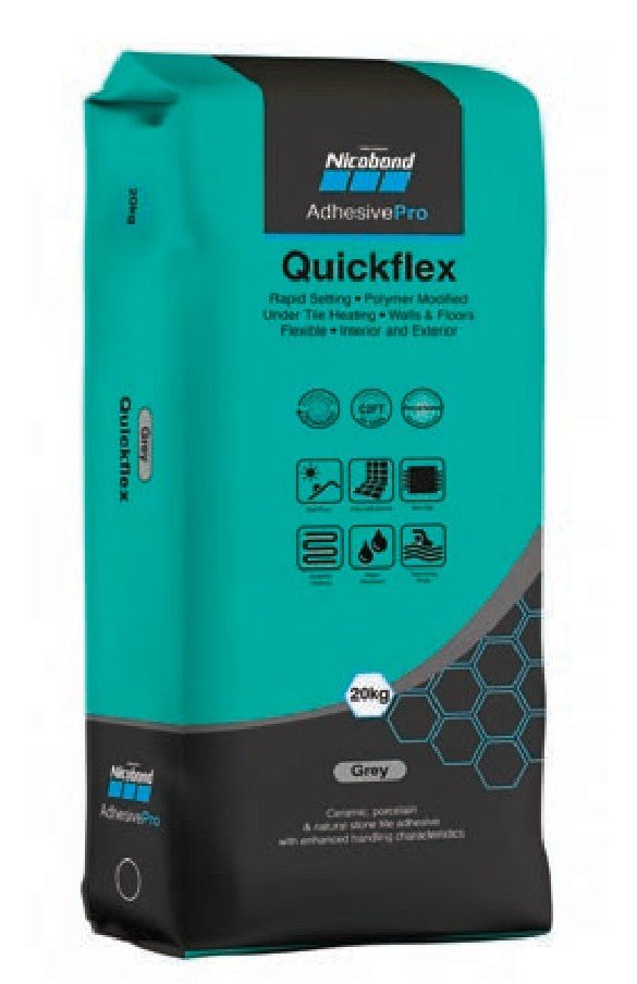 NICOBOND QUICKFLEX ADHESIVE 20KG - Pallet Deal - FMV TILES & BATHROOMS