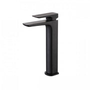 Noir Matt Black D Series Tall Monobloc Basin Mixer - FMV TILES & BATHROOMS