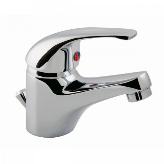 Nova Solo Monobloc Basin Mixer with Pop Up Waste - FMV TILES & BATHROOMS