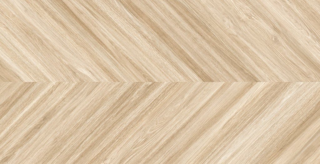 Orchard Chevron Natural Matt Porcelain Wall and Floor Tile 600x1200mm - FMV TILES & BATHROOMS