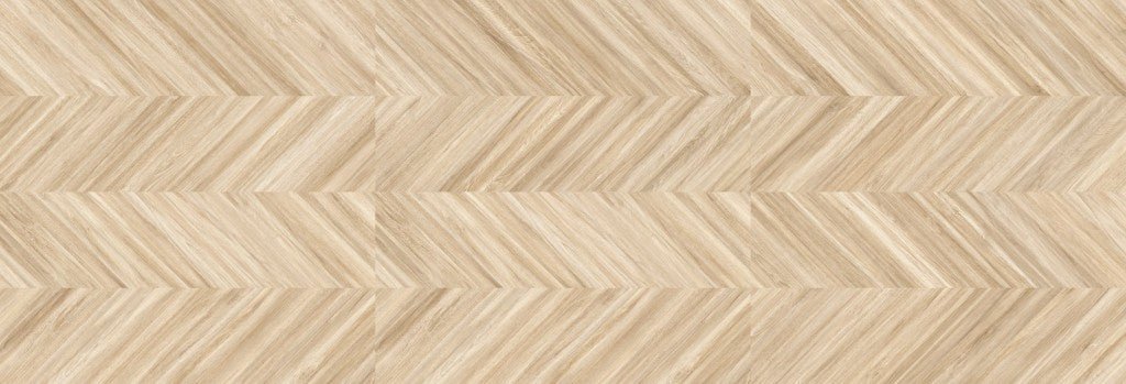 Orchard Chevron Natural Matt Porcelain Wall and Floor Tile 600x1200mm - FMV TILES & BATHROOMS