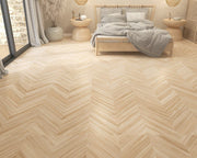 Orchard Chevron Natural Matt Porcelain Wall and Floor Tile 600x1200mm - FMV TILES & BATHROOMS