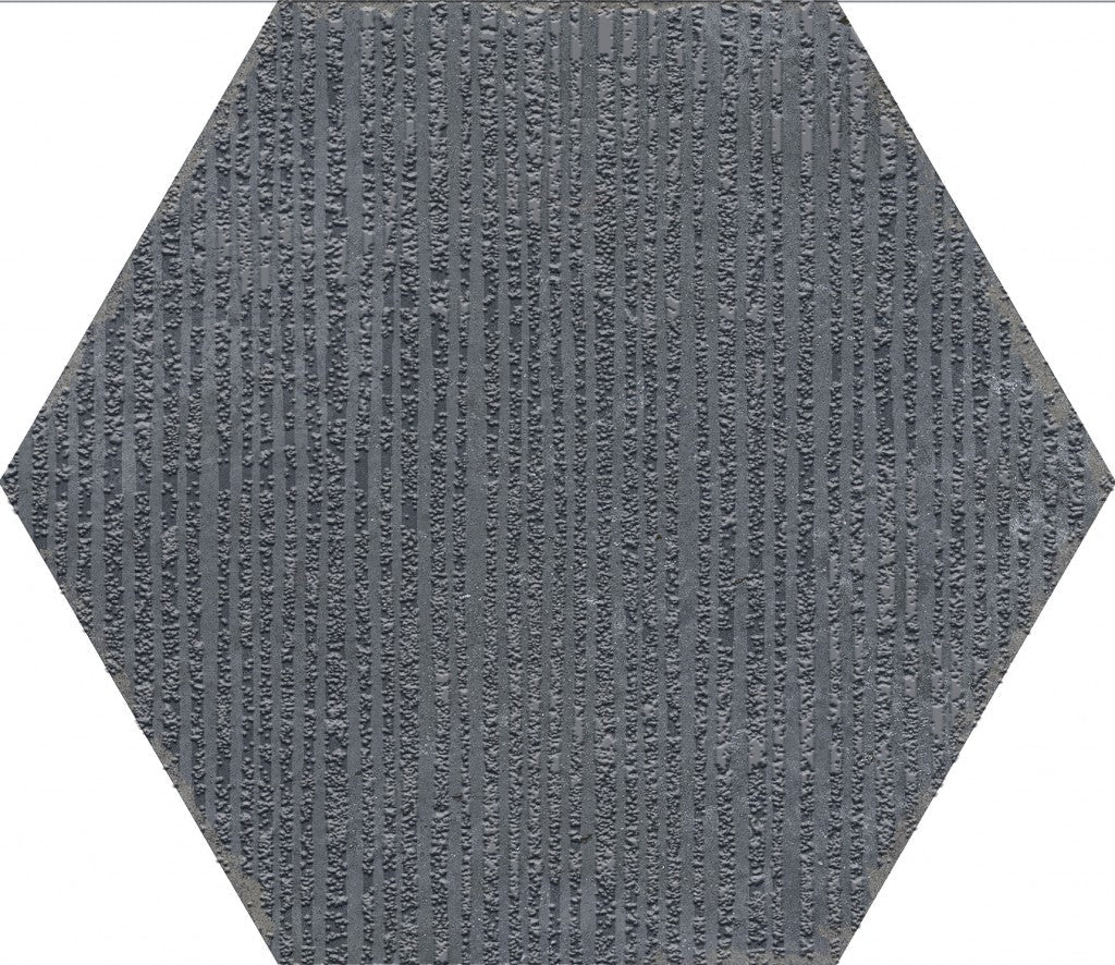 Organic Hexagon Decorated Porcelain Floor and Wall Tile 230x270mm - FMV TILES & BATHROOMS