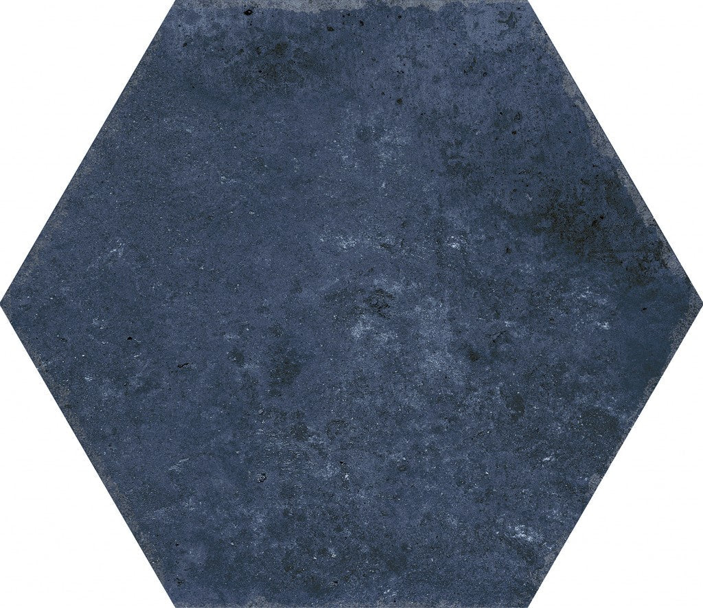 Organic Hexagon Decorated Porcelain Floor and Wall Tile 230x270mm - FMV TILES & BATHROOMS